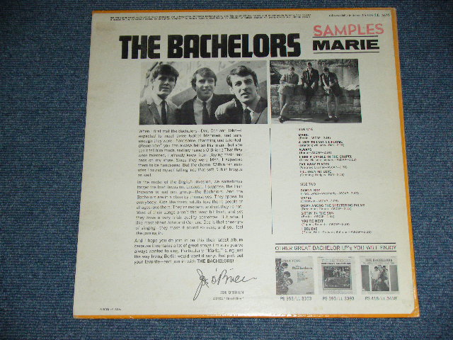 画像: THE BACHELORS - MARIE  / 1965 US ORIGINAL MONO Used LP 