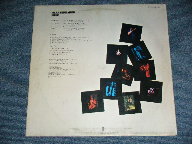 画像: FREE - HEARTBREAKER / 1972 WEST-GERMANY ORIGINAL Used LP 