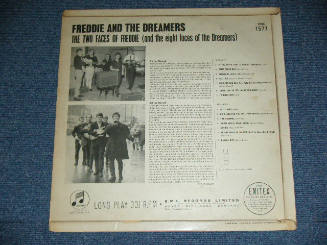 画像: FREDDIE AND THE DREAMERS - FREDDIE AND THE DREAMERS (1st DEBUT ALBUM : Ex+/Ex++ ) / 1963 UK ORIGINAL BLUE COLUMBIA Label MONO Used LP  UK 