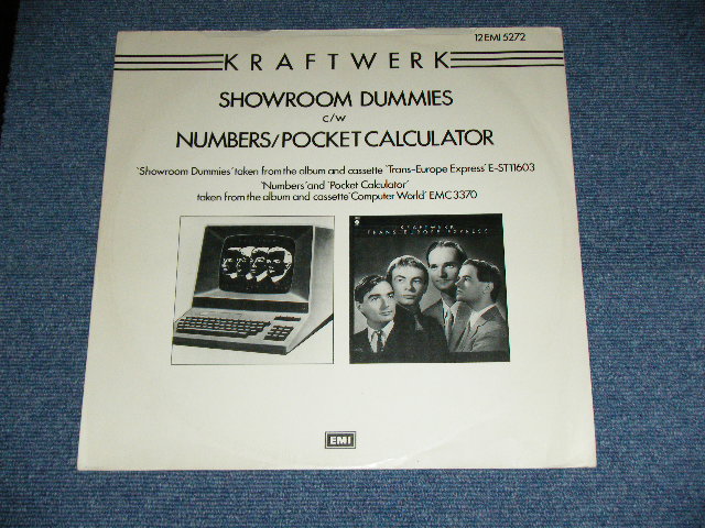 画像: KRAFTWERK - SHOWROOM DUMMIES / 1982 UK ORIGINAL Used 12" Single 