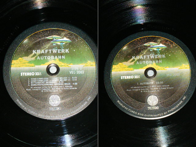 画像: KRAFTWERK - AUTOBAHN  / 1974 US ORIGINAL Used LP