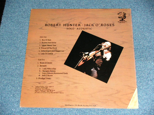 画像: ROBERT HUNTER of GRATEFUL DEAD  -  JACK O' ROSES / 1980 US ORIGINAL Used LP 