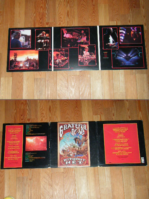 画像: GRATEFUL DEAD - WITHOUT A NET  ( Ex+/MINT- ,SIDE-A&B : Ex+++)/ 1990 US ORIGINAL Used 3-LP 