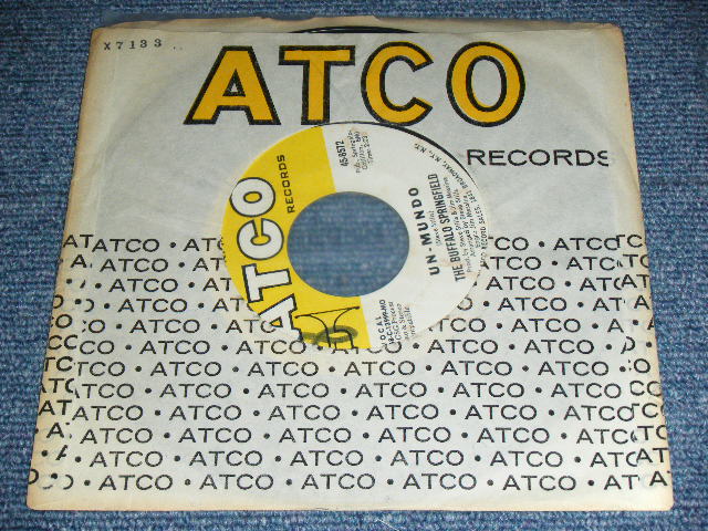 画像: BUFFALO SPRINGFIELD -  UN-MUNDO  / 1968 US ORIGINAL Used 7" inch Single