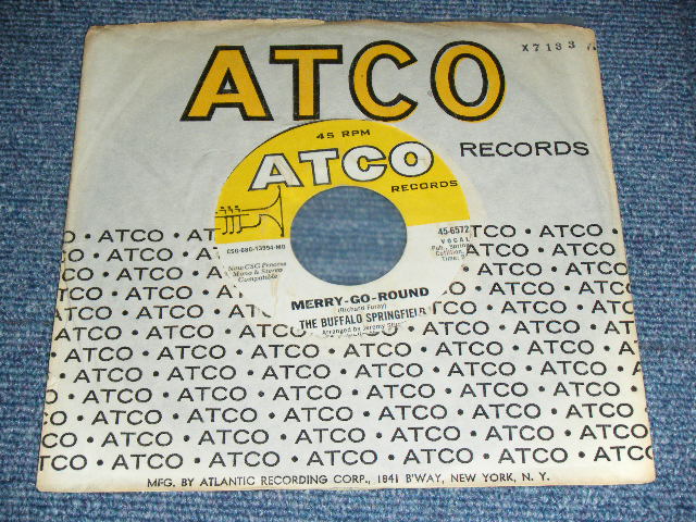 画像: BUFFALO SPRINGFIELD -  UN-MUNDO  / 1968 US ORIGINAL Used 7" inch Single
