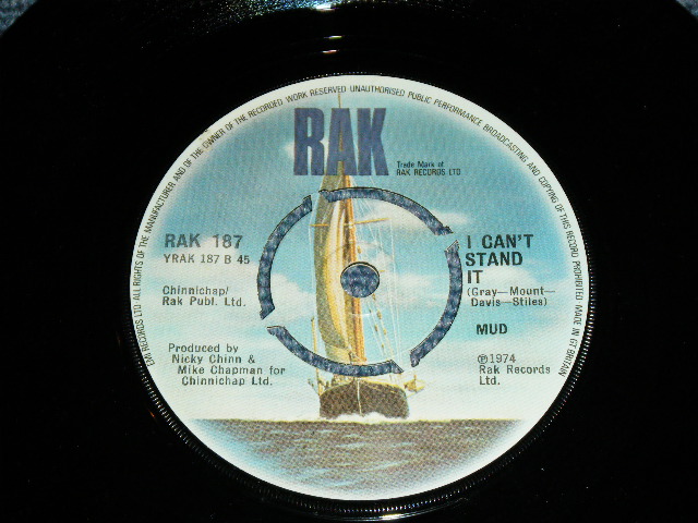 画像: MUD - LONELY THIS CHRISTMAS   / 1974 UK ORIGINAL  Used 7" inch Single With PICTURE SLEEVE 