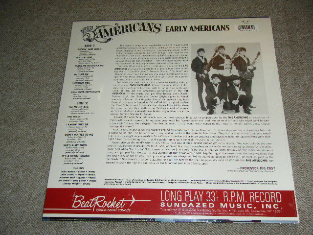 画像: THE 5 FIVE AMERICANS - EARLY AMERICANS / 2006 US REISSUE Brand New SEALED LP 
