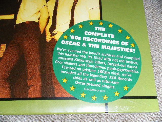 画像: OSCAR & THE MAJESTICS - THE COMPLETE '60's RECORDINGS OF  ( MONO Version )  / 2011 US REISSUE 180 Gram HEAVY WEIGHT Brand New SEALED MONO LP 