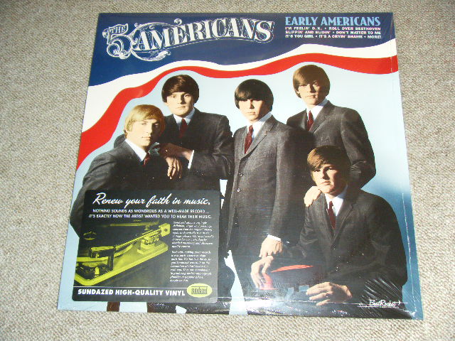 画像1: THE 5 FIVE AMERICANS - EARLY AMERICANS / 2006 US REISSUE Brand New SEALED LP 