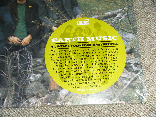 画像: THE YOUNGBLOODS -  EARTH MUSIC  ( MONO Version )  / 2011 US REISSUE Brand New SEALED MONO LP 