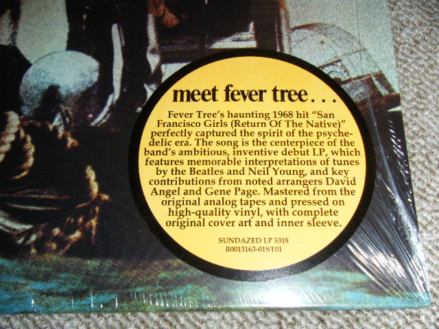 画像: FEVER TREE -  FEVER TREE   / 2009 US REISSUE Brand New SEALED LP 