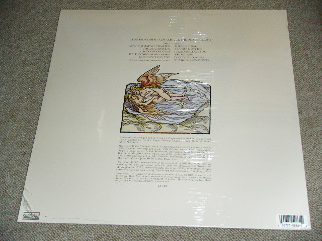 画像: LEONARD COHEN - NEW SKIN FOR THE OLD CEREMONY  / 2009 US REISSUE  Brand New SEALED LP