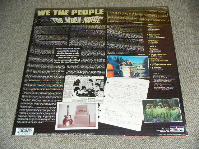 画像: WE THE PEOPLE - TOO MUCH NOISE / 2008 US ORIGINAL Limited 200 Copies COLOR WAX Vinyl Brand New SEALED LP