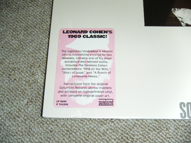 画像: LEONARD COHEN - SONGS FROM A ROOM  / 2009 US REISSUE  Brand New SEALED LP