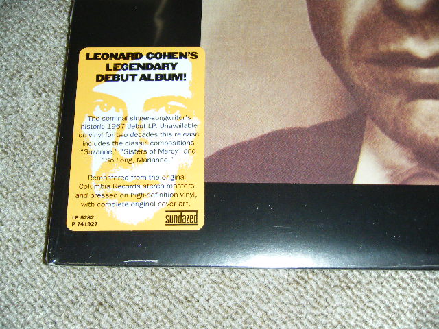 画像: LEONARD COHEN - SONGS OF LEONARD COHEN / 2009 US REISSUE  Brand New SEALED LP