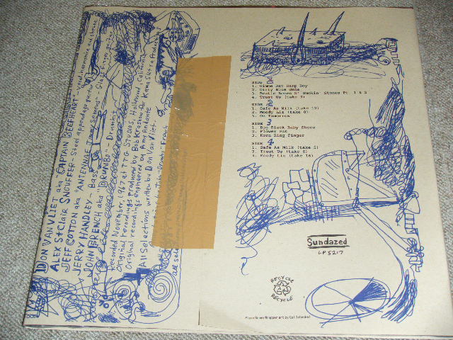 画像: CAPTAIN BEEFHEART & HIS MAGIC BAND - IT COMES TO YOU IN A PLAIN BROWN WRAPPER   / 2008 US ORIGINAL  Brand New SEALED 2-LP