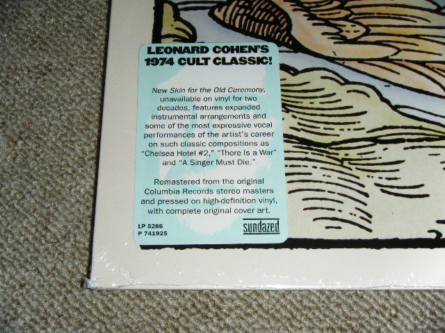 画像: LEONARD COHEN - NEW SKIN FOR THE OLD CEREMONY  / 2009 US REISSUE  Brand New SEALED LP
