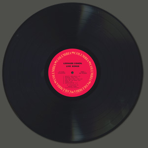 画像: LEONARD COHEN - LIVE SONGS  / 2009 US REISSUE  Brand New SEALED LP