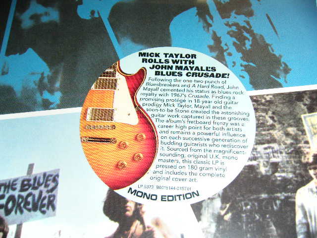 画像: JOHN MAYALL's BLUES BRAEKERS - CRUSADE  ( MONO EDITION )  / 2011 US REISSUE Brand New SEALED LP