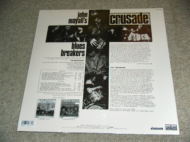 画像: JOHN MAYALL's BLUES BRAEKERS - CRUSADE  ( MONO EDITION )  / 2011 US REISSUE Brand New SEALED LP