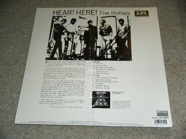 画像: THE HOLLIES - HEAR! HERE! ( MONO EDITION )  / 2011 US REISSUE Brand New SEALED LP