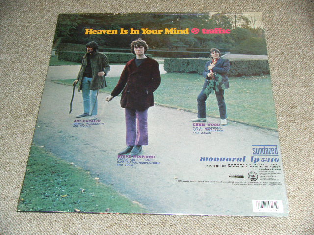 画像: TRAFFIC - HEAVEN IS IN YOUR MIND  ( MONO EDITION )  (SEALED) / 2009 US AMERICA REISSUE "Brand New SEALED" LP