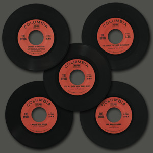 画像: THE BYRDS -  CANCELLED FLYTED ( 5 x 7" Singles  / US ORIGINAL Brand New 7" inch Single Set 