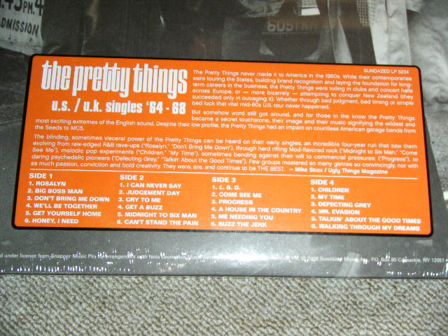 画像: THE PRETTY THINGS - U.S./U.K. SINGLES '64-68 / 2008 US ORIGINAL Brand New SEALED 2-LP