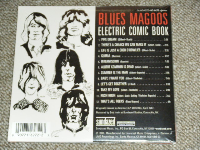 画像: BLUES MAGOOS - ELECTRIC COMIC BOOK  / 2011 US REISSUE Brand New SEALED Limited CD 