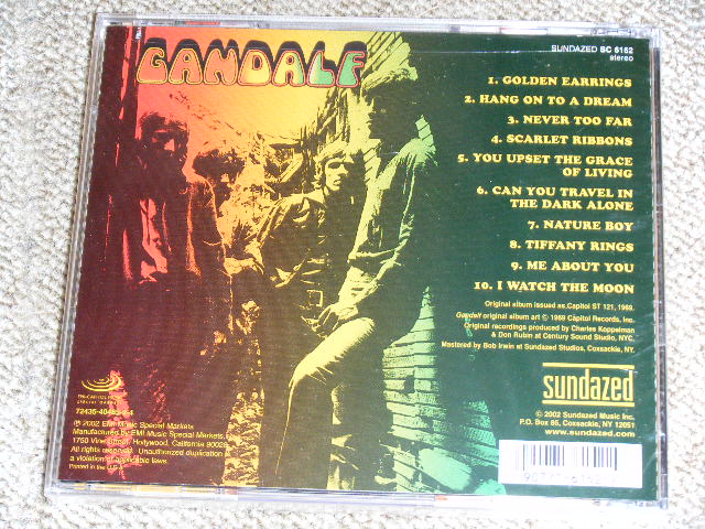 画像: GANDALF - GANDALF  / 2002 US AMERICA "Brand New SEALED" CD 