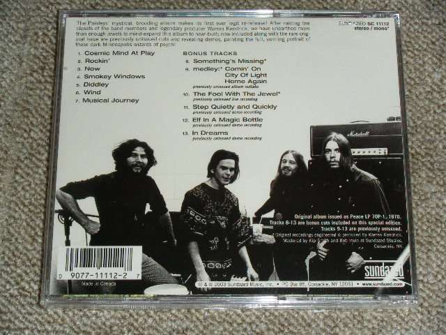 画像: PAISLEYS - COSMIC MIND AT PLAY   / 2003 US Brand New SEALED CD