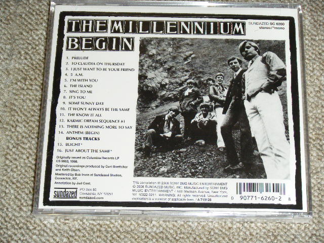 画像: THE MILLENNIUM - BEGIN   / 2008 US REISSUE STEREO Brand New SEALED CD