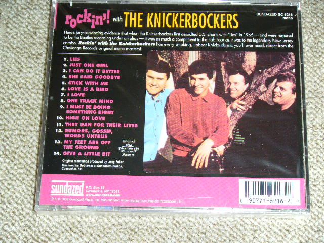 画像: THE KNICKERBOCKERS - ROCKIN'! WITH  / 2006 US Brand New SEALED CD 