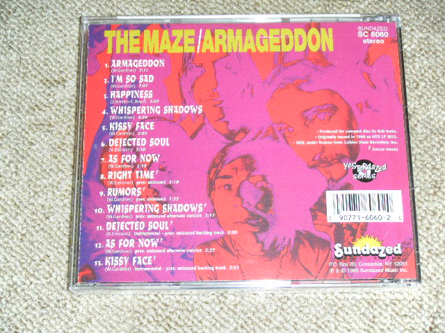 画像: THE MAZE - ARMAGEDDON  / 1995 US SEALED CD 