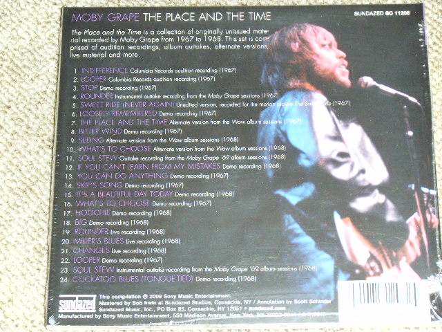 画像: MOBY GRAPE - THE PLACE AND THE TIME / 2009 US ORIGINAL  Brand New SEALED  CD