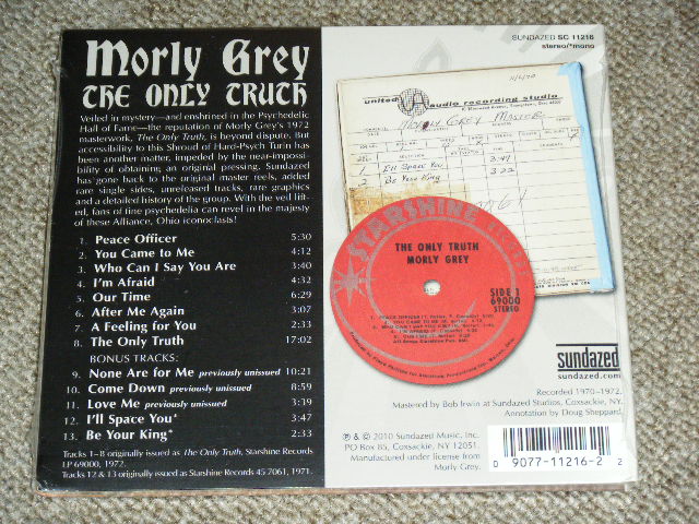 画像: MORLY GREY - THE ONLY TRUTH / 2010 US ORIGINAL Brand New SEALED CD