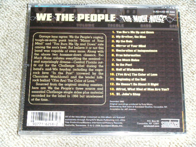 画像: WE THE PEOPLE - TOO MUCH NOISE / 2008 US ORIGINAL Brand New SEALED CD