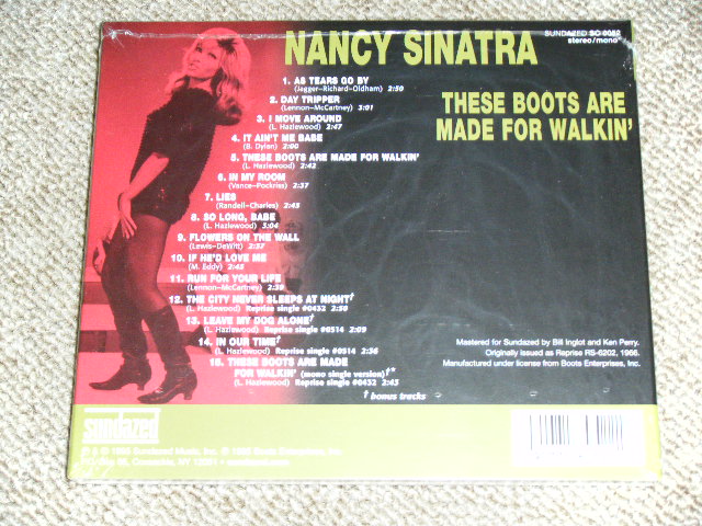 画像: NANCY SINATRA - BOOTS / 1995 US Digi-Pack Style Brand New SEALED NEW CD