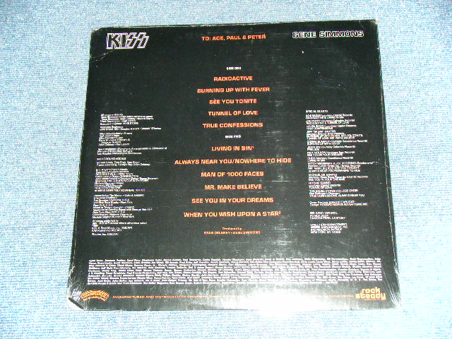 画像: GENE SIMONS  - KISS  ( SEALED ) / 1978 US ORIGINAL Brand New SEALED  LP With POSTER