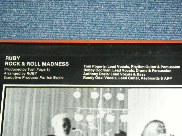 画像: RUBY with ( TOM FROGERTY of CCR  CREEDENCE CLEARWATER REVIVAL) -ROCK & ROLL MADNESS / 1978 US ORIGINAL Brand New SEALED LP 