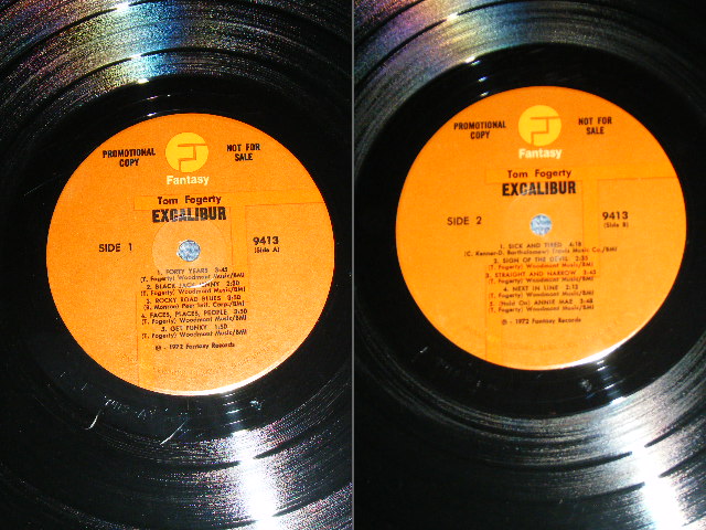 画像: TOM FROGERTY ( of CCR  CREEDENCE CLEARWATER REVIVAL) - EXCLIBUR  / 1972 US ORIGINAL Used LP 