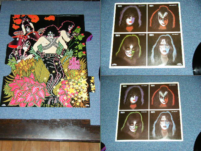 画像: PETER CRISS  - KISS  ( Ex+++/MINT- ) / 1978 US ORIGINAL Used  LP  With Original POSTER & Unused FLYER 