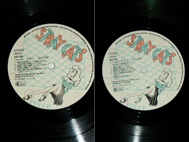 画像: STRAY CATS - GONNA BALL ( Ex+++/MINT- ) / 1981 GERMAN ORIGINAL PROMO  Used  LP 
