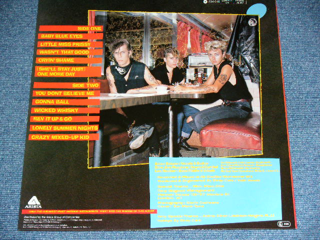 画像: STRAY CATS - GONNA BALL ( Ex+++/MINT- ) / 1981 GERMAN ORIGINAL PROMO  Used  LP 