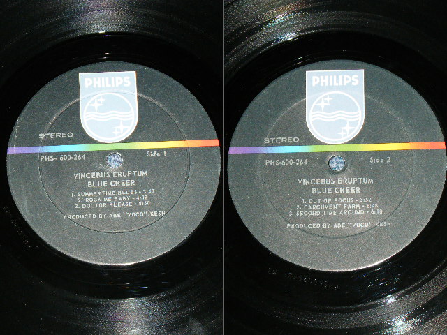 画像: BLUE CHEER -  VINCEBUS ERUPTUM ( Ex+/Ex+ ) /  1968 US ORIGINAL "TEXTURED COVER" STEREO Used LP