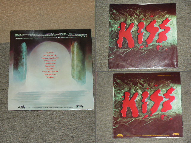 画像: KISS - LOVE GUN ( Ex+++/MINT- ) / 1977 US ORIGINAL Used LP With FLYER + GEAR! 