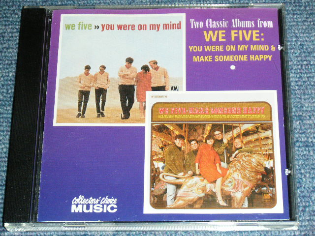 画像1: WE FIVE - YOU WERE ON MY MIND + MAKE SOMEONE HAPPY ( 2 in 1 ) / 1996 USA  Used CD 