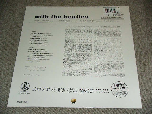 画像: THE BEATLES -  WITH THE BEATLES / UK REISSUE BRAND NEW MONO LP