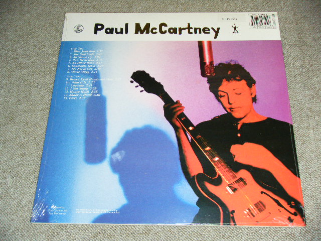 画像: PAUL McCARTNEY of THE BEATLES - RUN DEVIL RUN  / 1999 UK ORIGINAL Brand New SEALED  LP 
