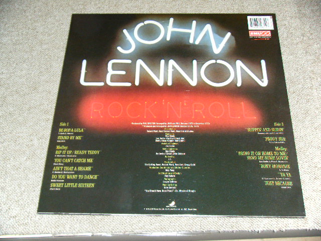 画像: JOHN LENNON of THE BEATLES - ROCK 'N' ROLL ( EMI 100, DIRECT METAL MASTER, VIRGIN Vinyl, Heavy Quality Sleeves )   / 1997 UK ORIGINAL Brand New LP 